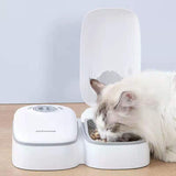 2 Meal Automatic Pet Food Feeder Timer for Dogs, Puppies & Cats - Rear View