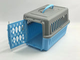 YES4PETS Blue Small Dog Cat Rabbit Crate Pet Guinea Pig Carrier Kitten Cage - Front View