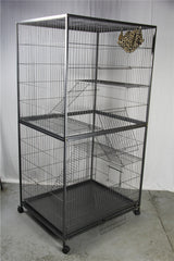 YES4PETS 180 Cm Large Parrot Cat Bird Aviary Rat Cage - 45-Degree Angle