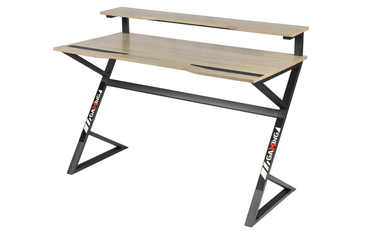 YES4HOMES Computer Desk Sturdy Home Office Gaming Desk for Laptop Modern Simple Style Writing Table Multipurpose Workstation