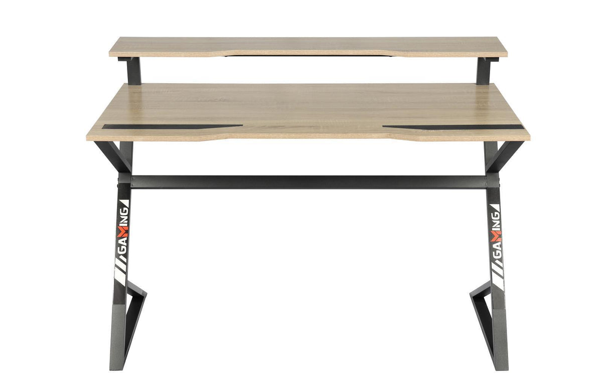 YES4HOMES Computer Desk Sturdy Home Office Gaming Desk for Laptop Modern Simple Style Writing Table Multipurpose Workstation