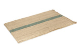 Large Hessian Pet Dog Puppy Bed Mat Pad House Kennel Cushion With Foam 100 x 69 cm - Front View
