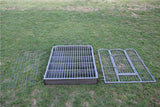 YES4PETS 120 cm Heavy Duty Pet Dog Cat Rabbit Exercise Playpen Puppy Rabbit Fence - Top-Down View