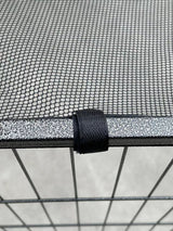 YES4PETS 80 cm Heavy Duty Pet Dog Puppy Cat Rabbit Exercise Playpen Fence With Cover - Rear View