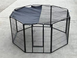 YES4PETS 8-Panel Pet Dog Puppy Exercise Pen Enclosure Playpen Cover - Side View