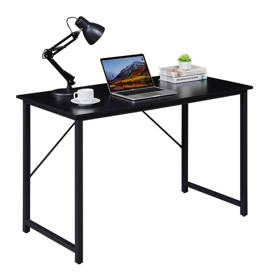 YES4HOMES Computer Desk Sturdy Home Office Desk for Laptop Modern Simple Style Writing Table Multipurpose Workstation