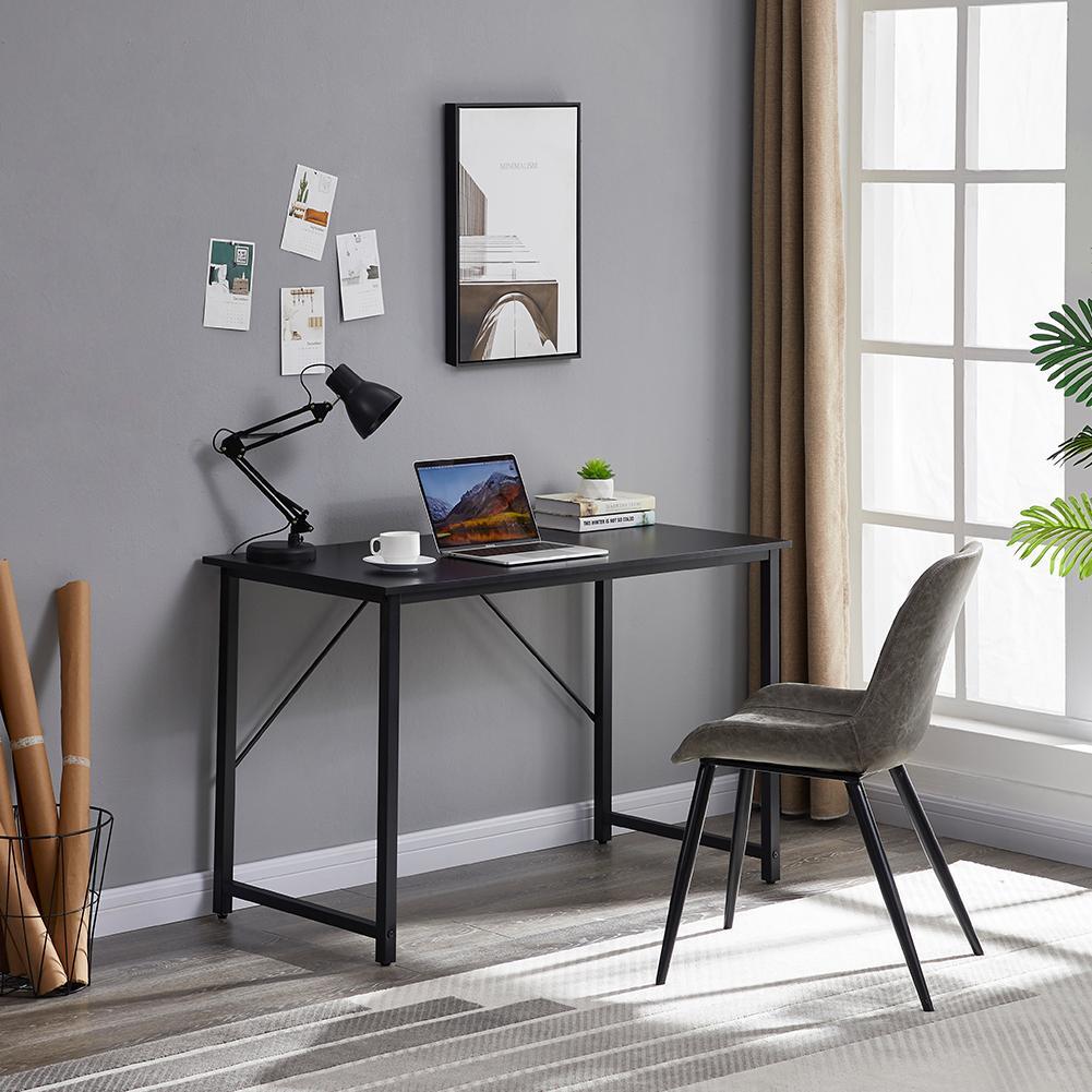 YES4HOMES Computer Desk Sturdy Home Office Desk for Laptop Modern Simple Style Writing Table Multipurpose Workstation