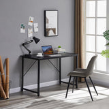 YES4HOMES Computer Desk Sturdy Home Office Desk for Laptop Modern Simple Style Writing Table Multipurpose Workstation - Top-Down View