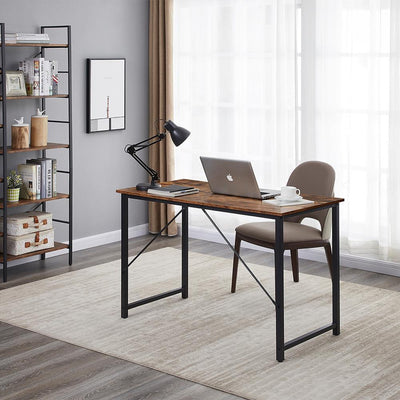 YES4HOMES Computer Desk Sturdy Home Office Desk for Laptop Modern Simple Style Writing Table Multipurpose Workstation