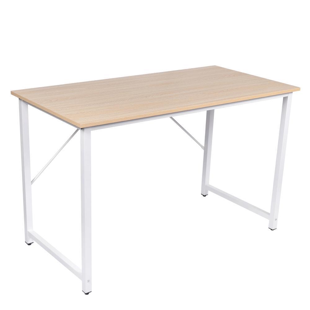 YES4HOMES Computer Desk Sturdy Home Office Laptop Desk Modern Writing Table Multipurpose Workstation