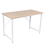 YES4HOMES Computer Desk Sturdy Home Office Laptop Desk Modern Writing Table Multipurpose Workstation