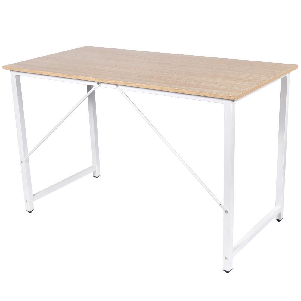 YES4HOMES Computer Desk Sturdy Home Office Laptop Desk Modern Writing Table Multipurpose Workstation