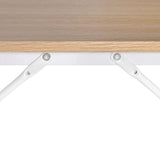YES4HOMES Computer Desk Sturdy Home Office Laptop Desk Modern Writing Table Multipurpose Workstation