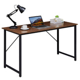 YES4HOMES Computer Desk Sturdy Home Office Desk for Laptop Modern Simple Style Writing Table Multipurpose Workstation