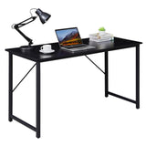 YES4HOMES Computer Desk Sturdy Home Office Gaming Desk for Laptop Modern Simple Style Writing Table Multipurpose Workstation