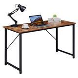 YES4HOMES Computer Desk Sturdy Home Office Gaming Desk for Laptop Modern Simple Style Writing Table Multipurpose Workstation