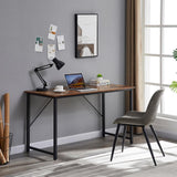 YES4HOMES Computer Desk Sturdy Home Office Gaming Desk for Laptop Modern Simple Style Writing Table Multipurpose Workstation