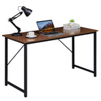 YES4HOMES Computer Desk Sturdy Home Office Gaming Desk for Laptop Modern Simple Style Writing Table