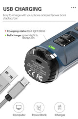 YES4PETS Electric Pet Dog Cat Quiet Nail Grinder Clipper Cutter Grooming Trimmer - Close-Up Angle
