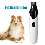 YES4PETS Electric Pet Dog Cat Quiet Nail Grinder Clipper Cutter Trimmer Grooming Care - Front View