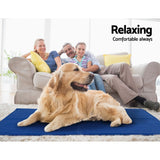 2 X Pet Cooling Bed Gel Mat Dog Cat Non-Toxic Cool Pad Puppy Cold Summer 50x40 CM