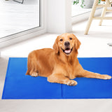 2X Pet Cooling Bed Gel Mat Dog Cat Non-Toxic Cool Pad Puppy Cold Summer 50x40 CM - Close-Up Angle