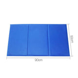 XL Pet Cool Gel Mat Dog Cat Bed Non-Toxic Cooling Dog Summer Pad 90 x 50cm - Front View