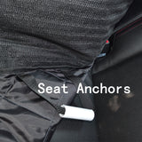 YES4PETS Waterproof Premium Pet Cat Dog Back Car Seat Cover Hammock NonSlip Mat Protector - Rear View