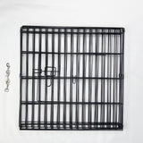 YES4PETS 6 Panel Dog Cat Exercise Playpen Puppy Enclosure Rabbit Fence - Front View