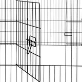 YES4PETS 30' Dog Pet Playpen Exercise Puppy Enclosure Fence with cover - Top-Down View