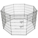 YES4PETS 36' Dog Rabbit Playpen Exercise Puppy Cat Enclosure Fence With Cover - Front View