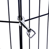 YES4PETS 120 cm 8 Panel Pet Dog Playpen Exercise Chicken Cage Puppy Crate Enclosure Cat Fence - Top-Down View