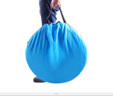 YES4PETS Portable Pet Dog Agility Training Exercise Cat Tunnel Chute with Carry Bag 5M - Front View