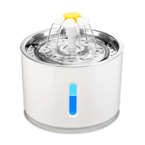 YES4PETS Automatic Electric Pet Water Fountain Dog Cat Water Feeder Bowl Dispenser - Front View