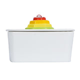 YES4PETS Ceramic Electric Pet Water Fountain Dog Cat Water Feeder Bowl Dispenser - Front View