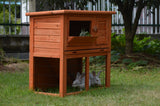 YES4PETS Double Storey Rabbit Hutch Guinea Pig Cage , Ferret cage W Pull Out Tray - Extra Image