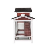 YES4PETS Double Storey Large Rabbit Hutch Guinea Pig Cat Cage , Ferret Cage With Pull Out Tray - Extra Image