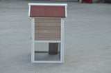 YES4PETS Rabbit Hutch Small  Ferret Guinea Pig Cage Hen Chook Cat Kitten House - Rear View