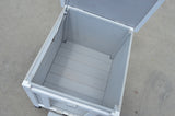 YES4PETS Grey Small Chicken Coop Rabbit Hutch Ferret Cage Guinea Pig Dog Cat Nesting Box - 45-Degree Angle