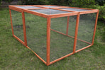 YES4PETS XXL Chicken Coop Run Guinea Pig Cat Cage Villa Extension Rabbit Hutch House Pen