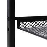 YES4HOMES 5-Tier Medium Shoe Rack Shelf Stand Flat & Slant Adjustable Storage Organizer - Rear View