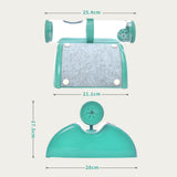 Cat Play Box Kit Pet Toy Kitten Toys Interactive Ball Peek Hunting Toy-Green - Top-Down View