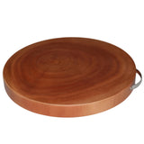 YES4HOMES 3 Natural Hardwood Hygienic Kitchen Cutting Wooden Chopping Board Round - 45-Degree Angle