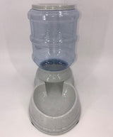 YES4PETS 3.8 L Gravity Pet Dog Cat Guinea Pig Food Feeder Bowl Dispenser - Front View