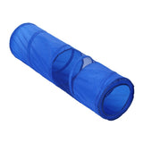 YES4PETS Pet Cat Toys Tunnel Collapsible Tent Training Play Kitten Rabbit Tubes - Top-Down View