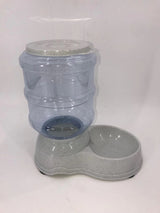 YES4PETS 11 L Gravity Pet Dog Cat Guinea Pig Water and Food Feeder Bowl Dispenser - Side View