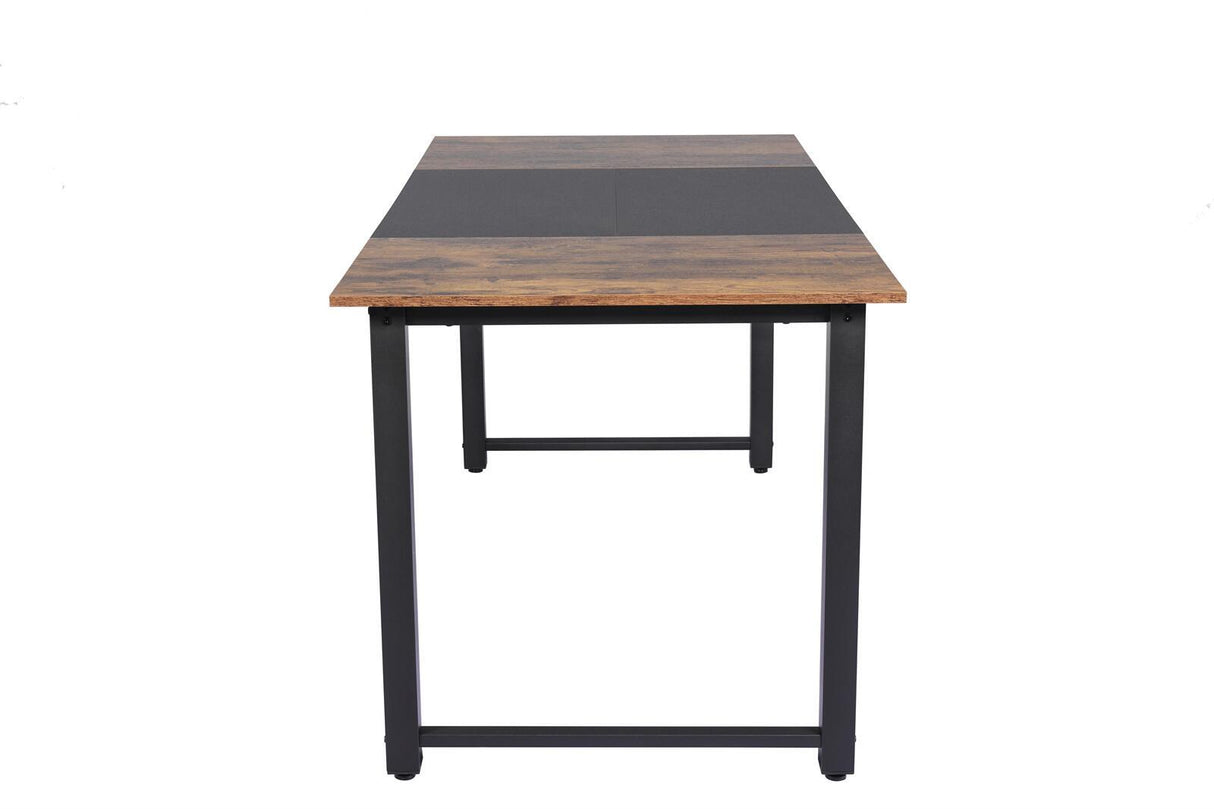 YES4HOMES Computer Desk Sturdy Home Office Gaming Desk for Laptop Meeting Writing Table Multipurpose Workstation