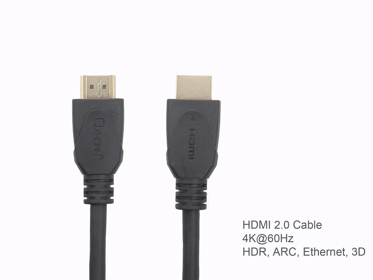 Oxhorn 3m Premium HDMI 2.0 Cable for 4K UHD and 3D Gaming