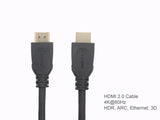 Oxhorn Ultra High-Speed HDMI 2.0 Cable - 5m Length - Front View