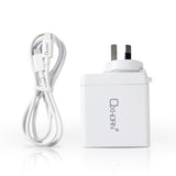 Oxhorn 100W GaN Fast Charger with Type C Port - Front View